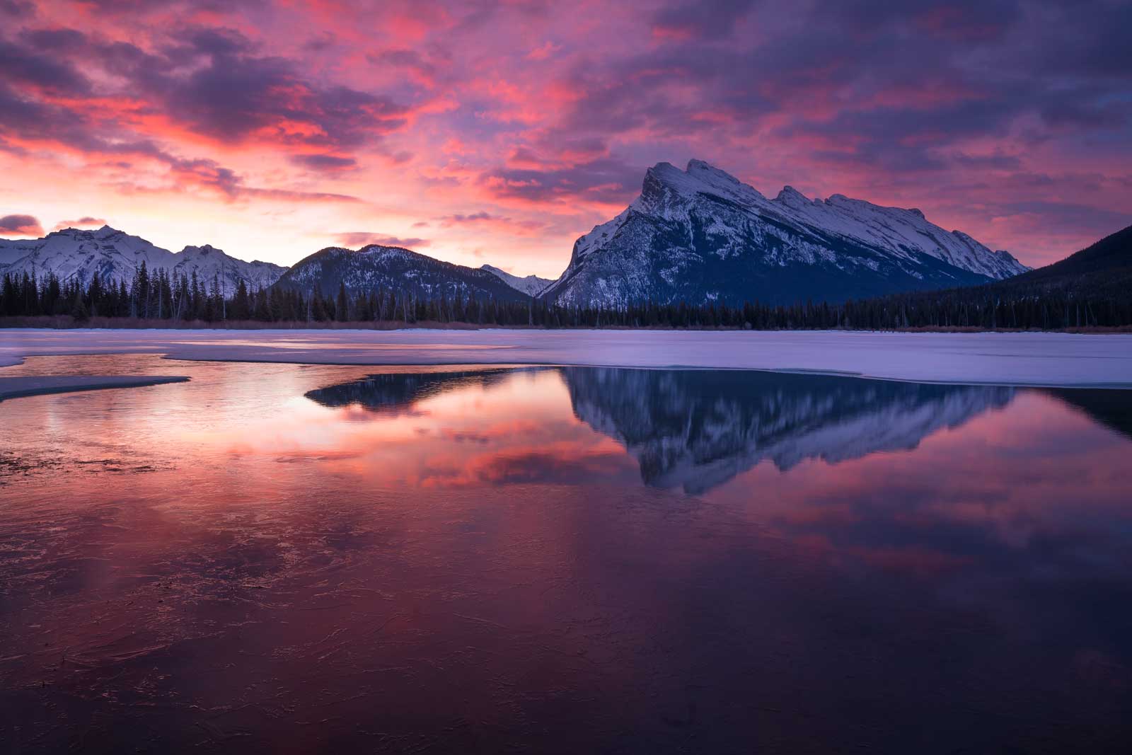 Vermillion Lakes, Banff Photography Workshop