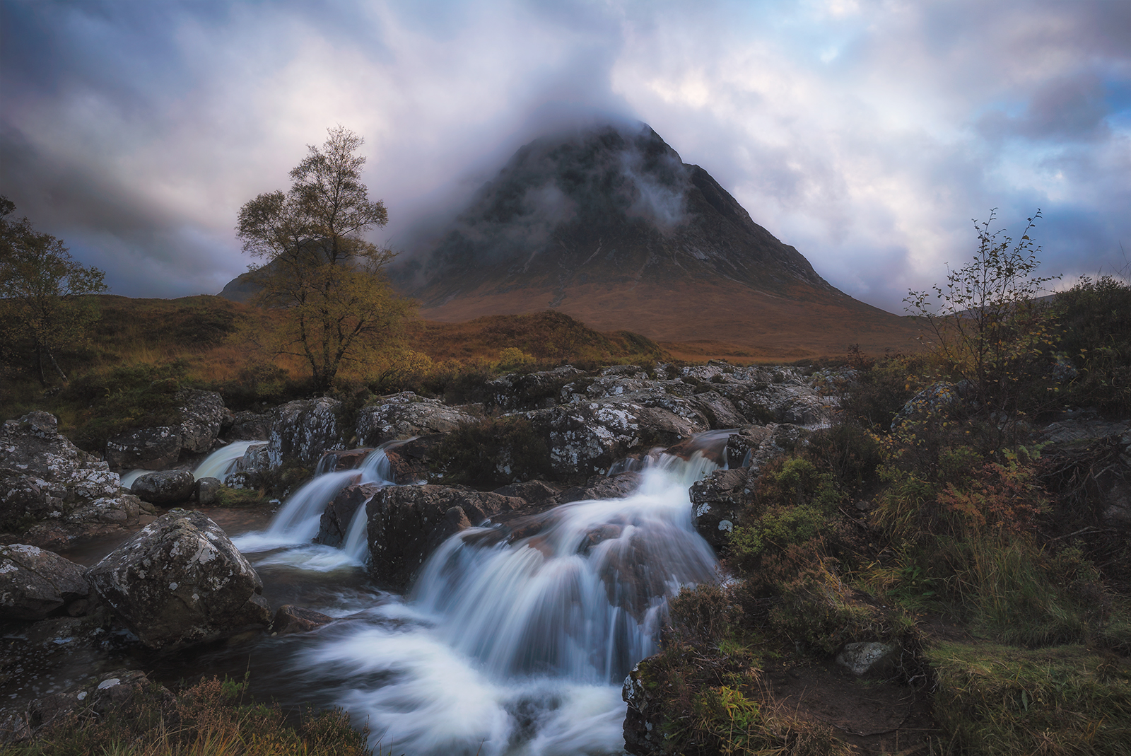 Picturesque Buachaille Etive Mor in Glencoe.