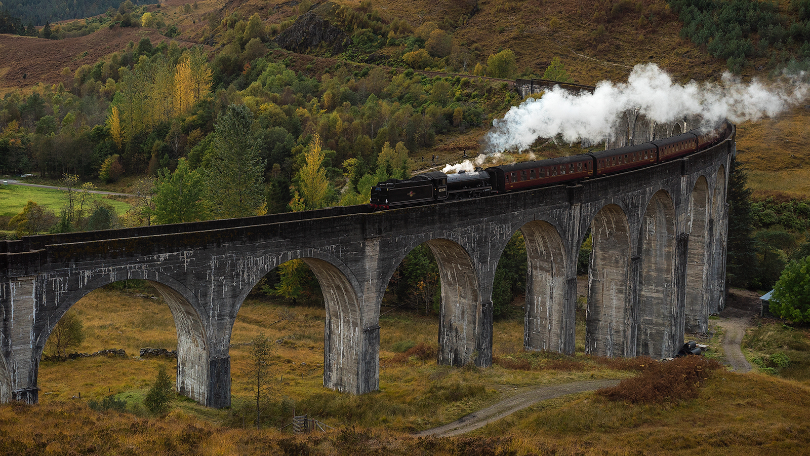 Calling all Harry Potter fans! All aboard the Hogwarts Express on the Scotland Photography Workshop!