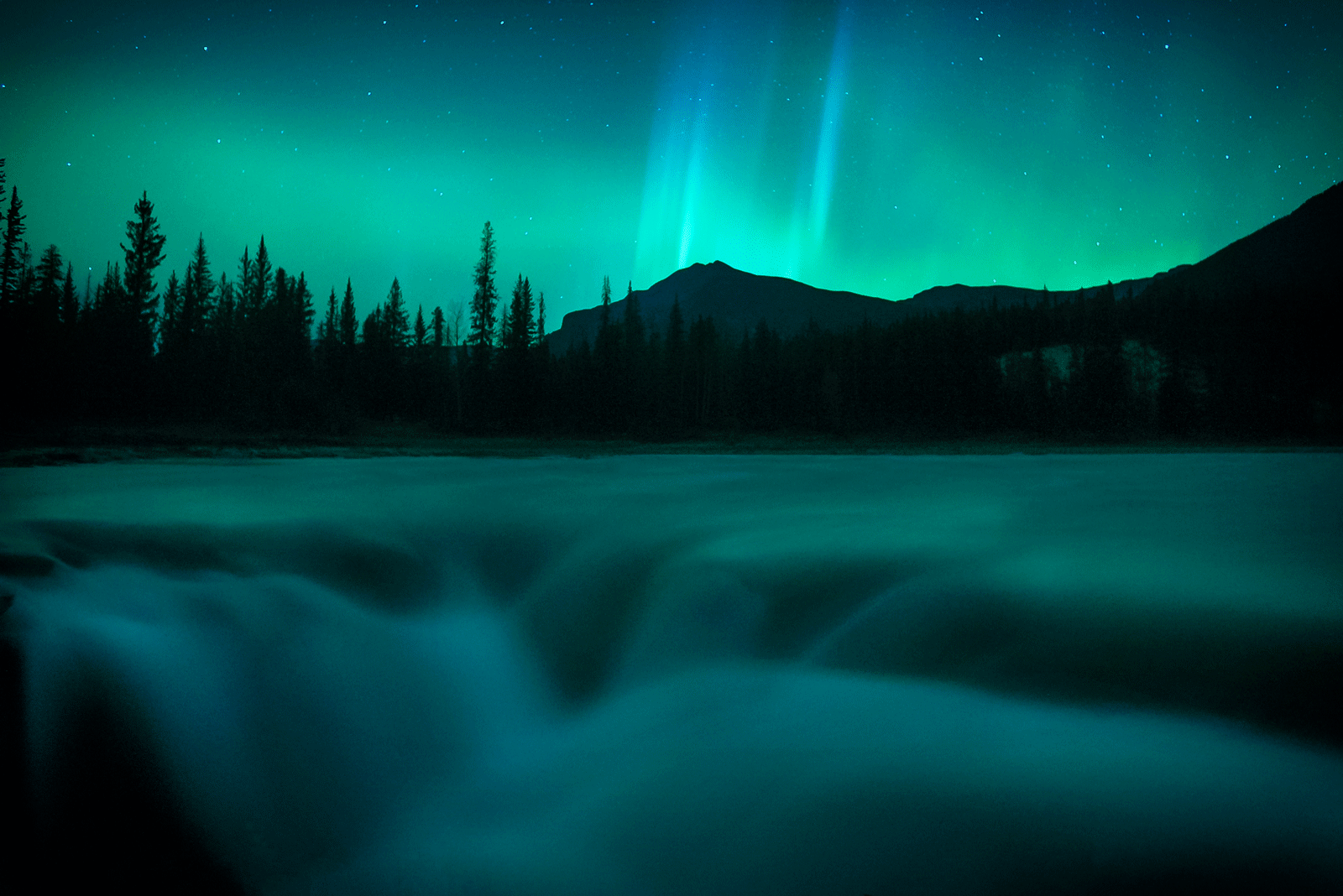 Athabasca Falls, Jasper National Park