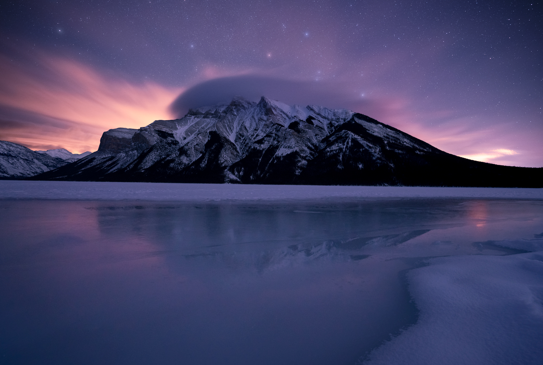 Twilight in Banff National Park